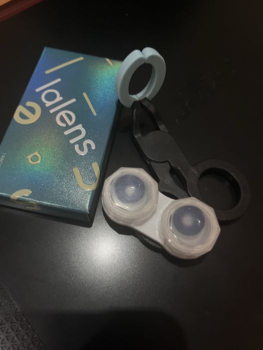 продаю синию линзу