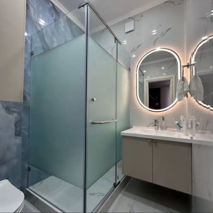 Душевые кабины зеркала шторка для ванна душ кабина стеклянный перегоро