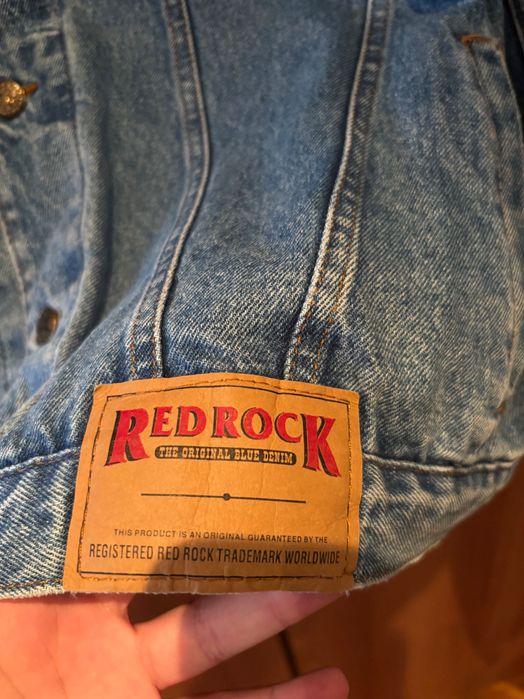 Vintage мъжко дънково яке Red Rock XXL