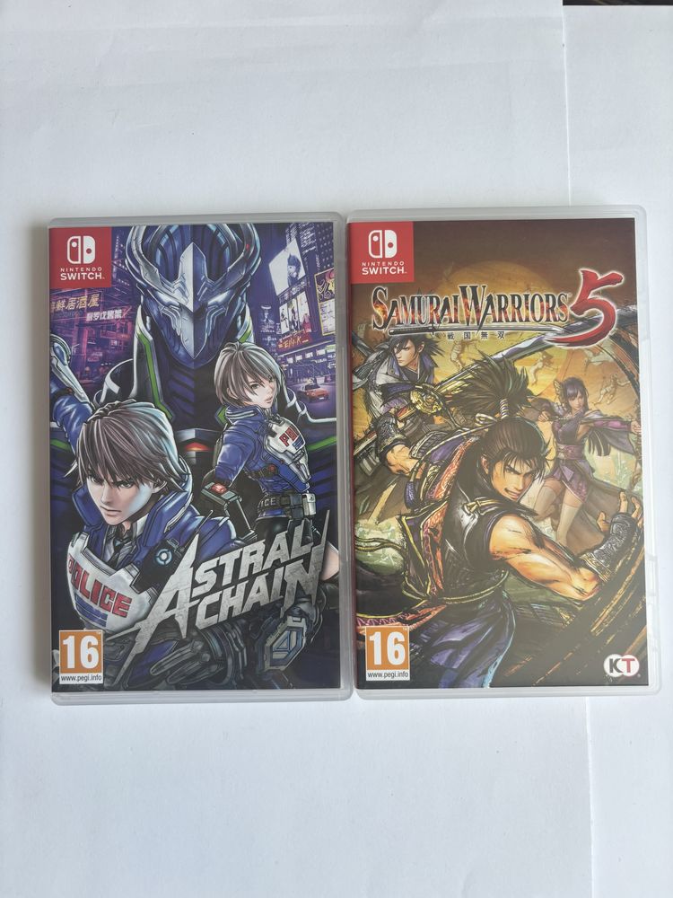 Astral chain Samurai warior 5 Nintendo switch
