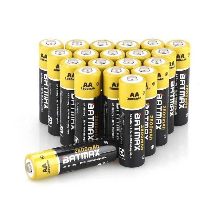 Set 4 / 8 / 12 / 16 / 20 acumulatori BATMAX reincarcabili AAA 1100mAh