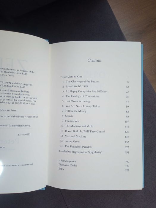 Книги: Zero tо One/Човекът в търсене на себе си/Изкуството да говорим