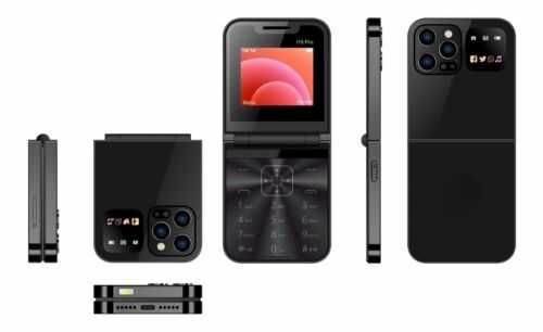 telefon cu clapeta (flip) taste nou 2sim Servo foarte fiabil