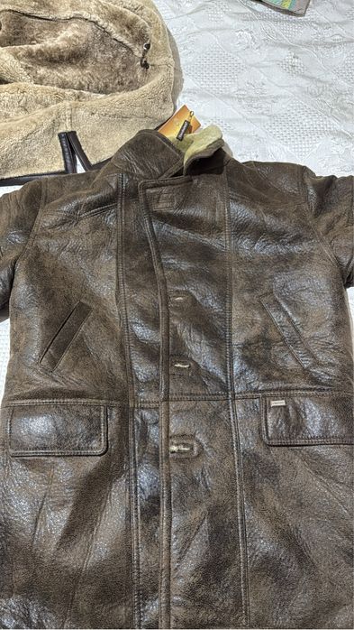 Дубленка мужская. Новая с этикеткой . Размер хл.