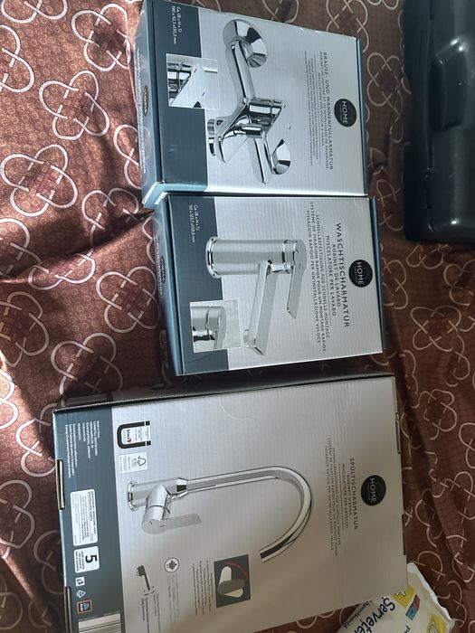 Baterii chiuveta baia bucatarie noi noute sigilate