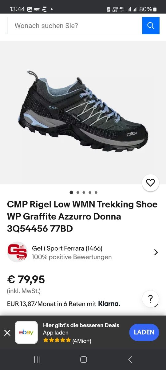 Vând adidași CMP Rigel Trekking shoes