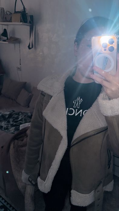 Дубленка зимная