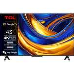 Televizor TCL LED 43P655, 108 cm, Smart Google TV, 4K Ultra HD