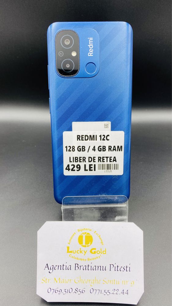 Redmi 12C 128GB /4GB Ram cod produs 13315