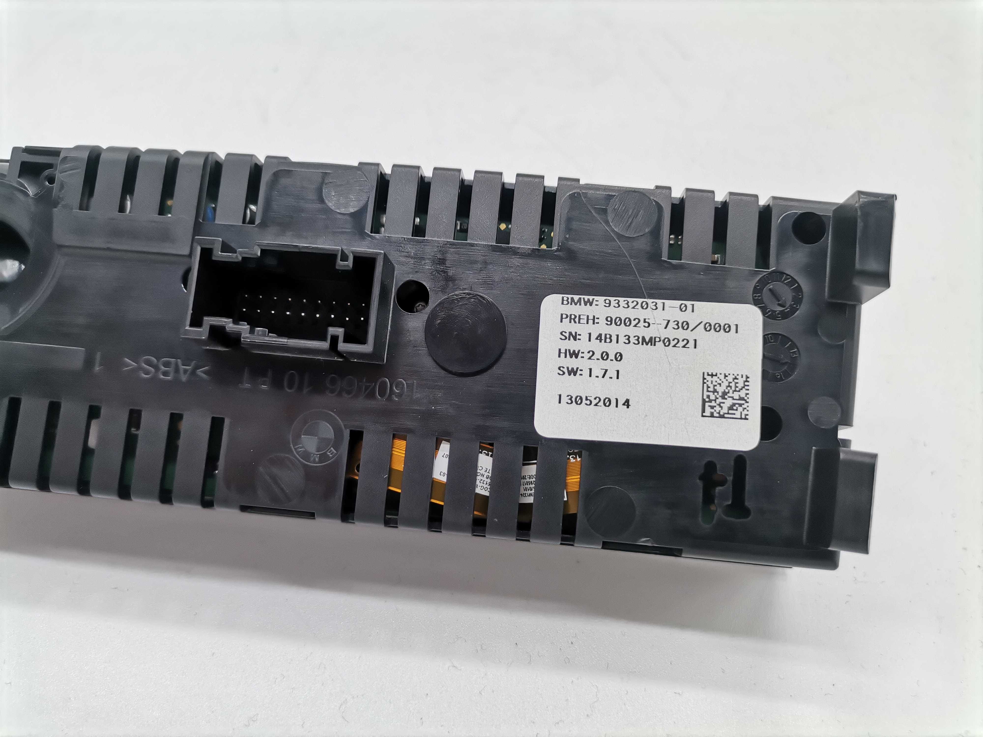9332031 BMW Заден Панел за Климатик Кермаика X5 F15 X6 F16 F85 F86