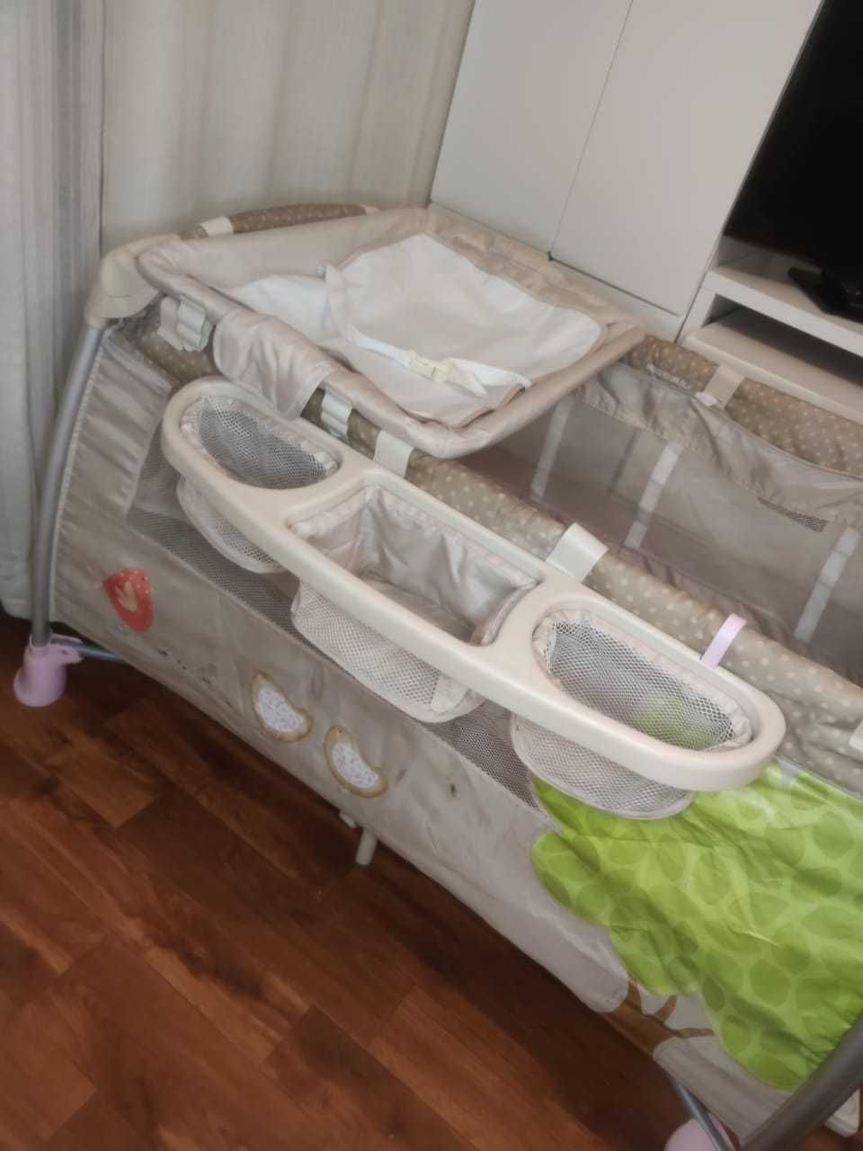 Кровать манеж детская Happy Baby №р1241
