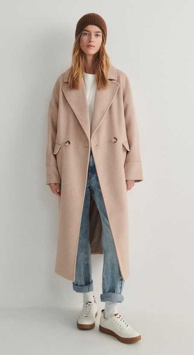 Палто Reserved с вълна