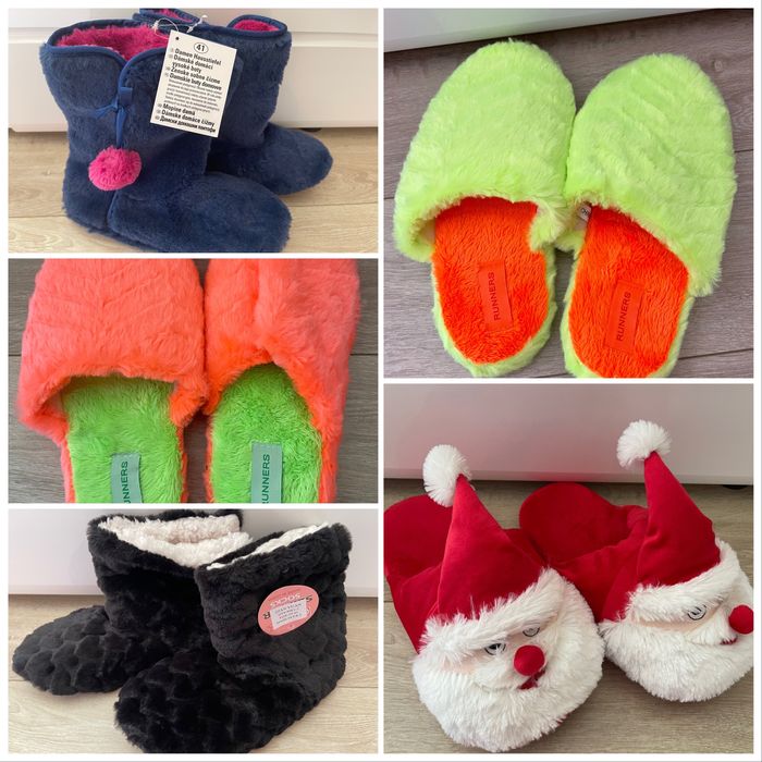 Пантофи плюшени