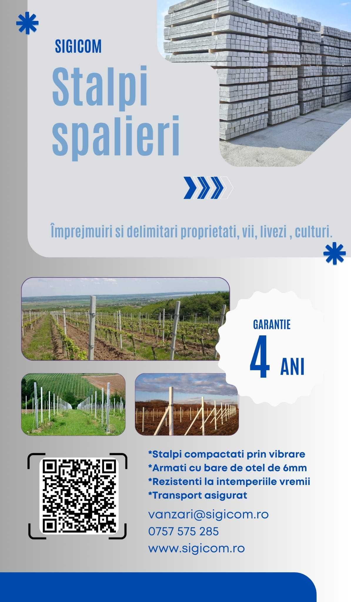 Gard din beton armat placi prefabricate stalpi spalieri  imprejmuiri