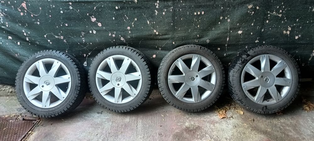 Jante aliaj+cauciucuri Renault Megane 2