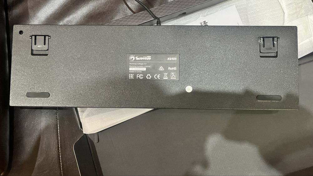 Tastatura Gaming mecanica MARVO KG905, USB, Layout US, negru