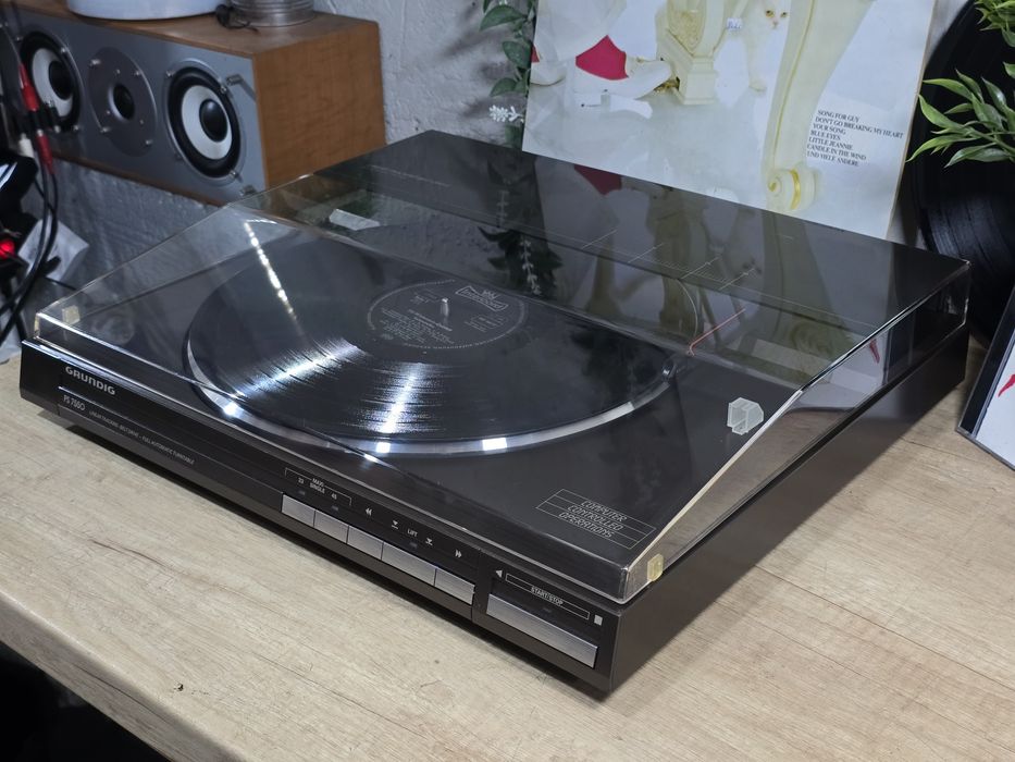 Pick-up GRUNDIG PS-7550, linear, tangențial, full automatic, hi-fi
