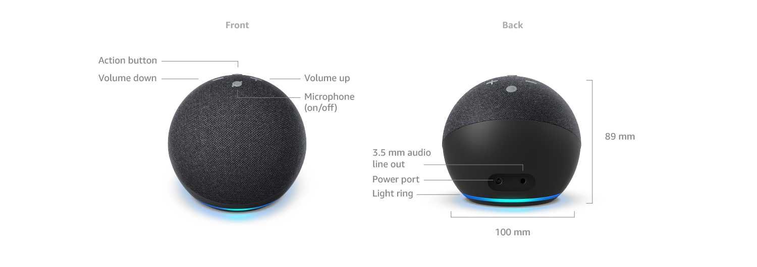 Amazon ALEXA - Echo Dot generatia a 5-a, asistent vocal inteligent