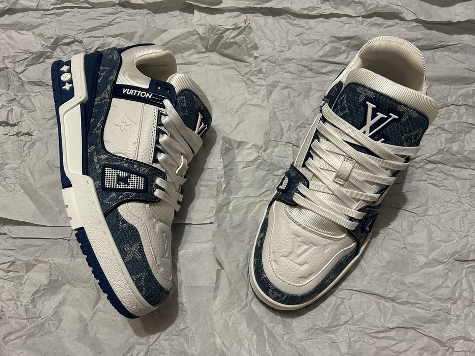 Adidasi Louis Vuitton Trainers Denim