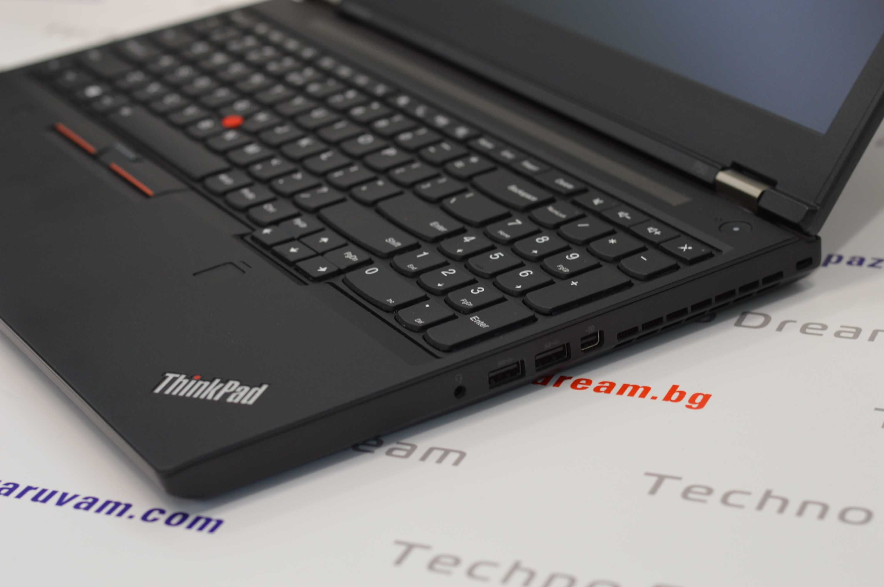 Lenovo ThinkPad P50 - Intel Core i7-6700HQ / 16GB DDR4 / 256GB SSD /