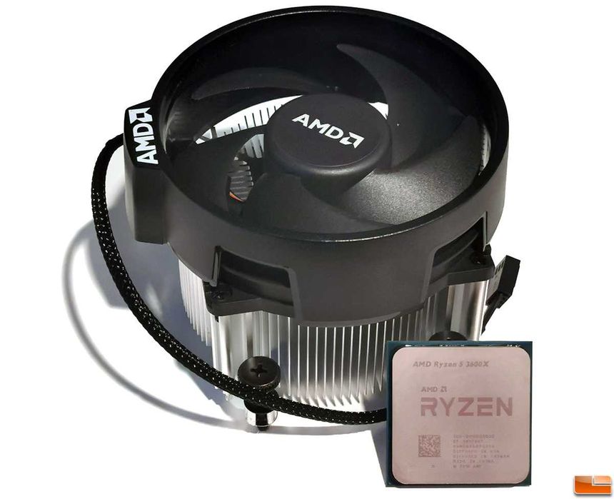 Procesor AMD Ryzen 5 3600x 3.8Ghz - 4.4Ghz + cooler Wraith Spire stock