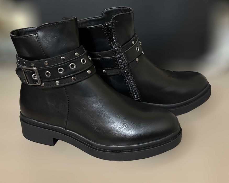 Турецкие ботинки из эко-кожи