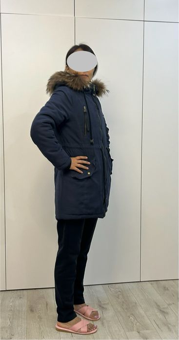 Парка зимняя, 3 в одном (обычный, беремнный, со слингом)