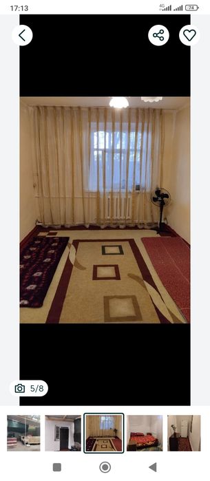 Продам двухкомнатную квартиру,с участком на первом этаже.