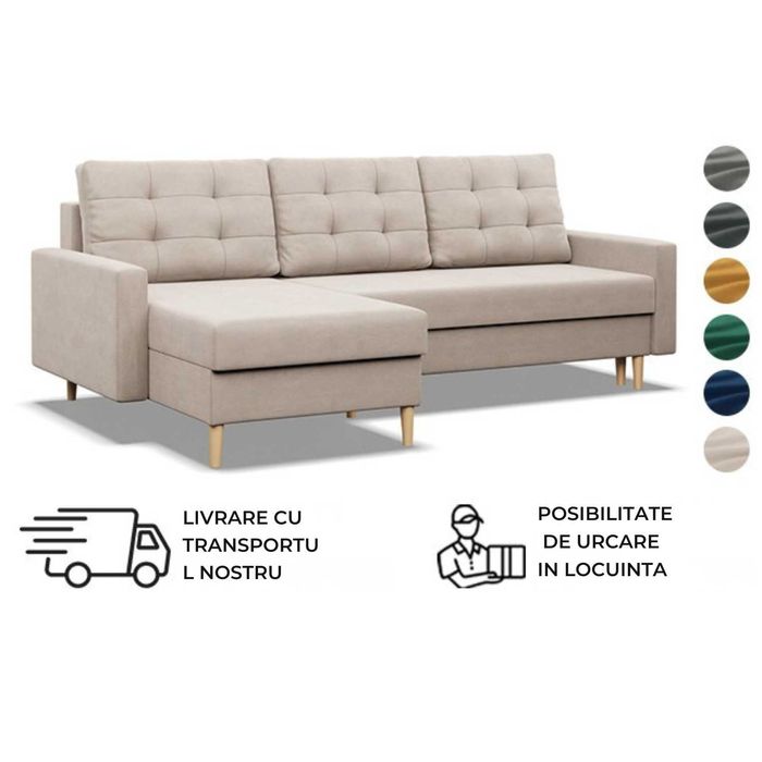 Coltar extensibil Blank 7 culori LIVRARE IN TOATA ROMANIA