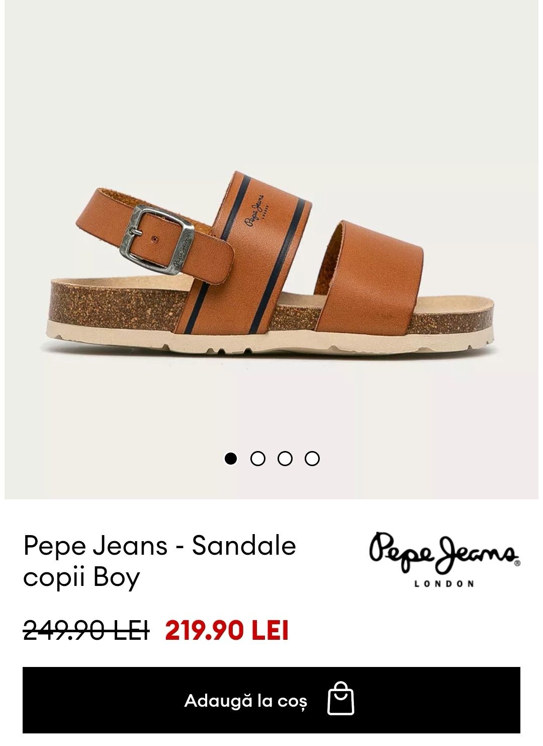 Sandale Piele Pepe Jeans unisex 39