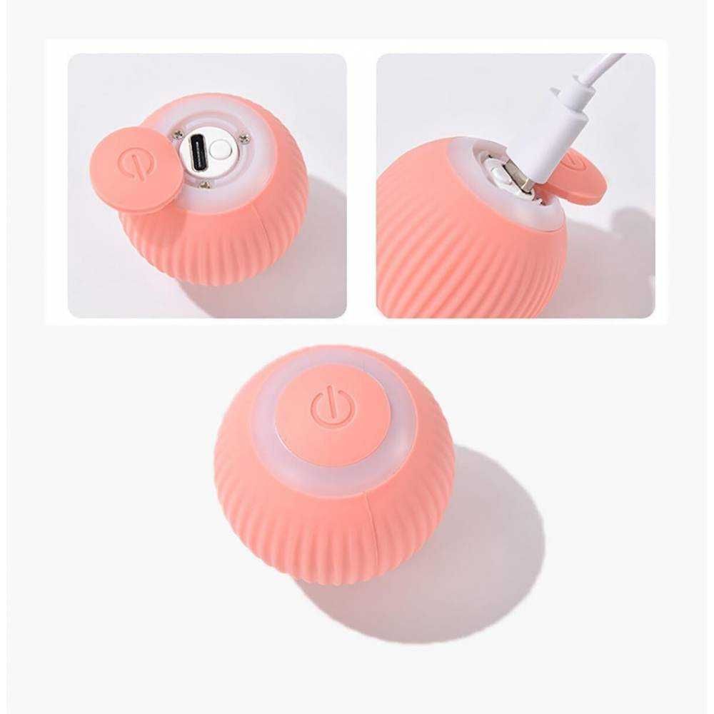 Интерактивна подскачаща топка за котка или куче с USB зареждане