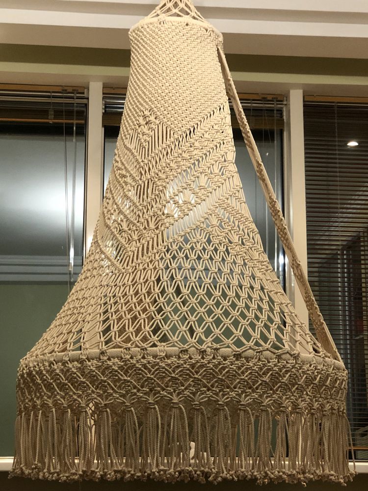 Макраме качели гамак