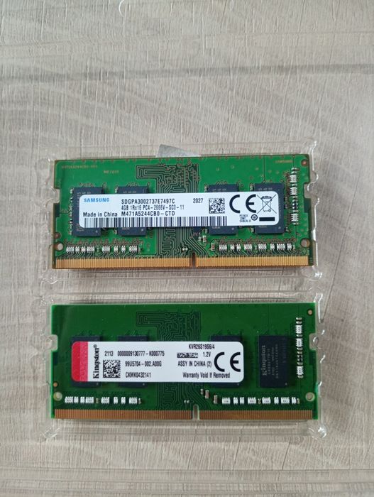 Memorie Ram Laptop Sodimm 8gb (2x4gb) 2666mhz 2400mhz