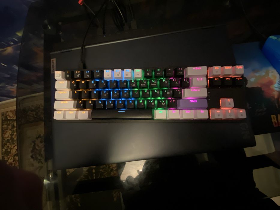 Клавиатура клавиш игровой подсветка ргб RGB