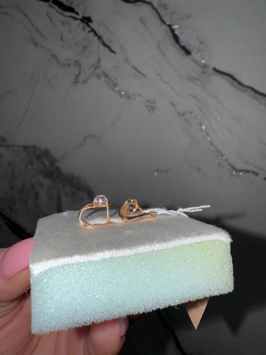 Золотые серьги детские