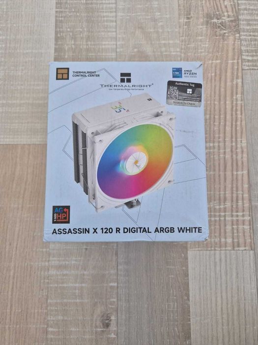 Cooler Procesor Thermalright Assassin X 120R Digital White ARGB