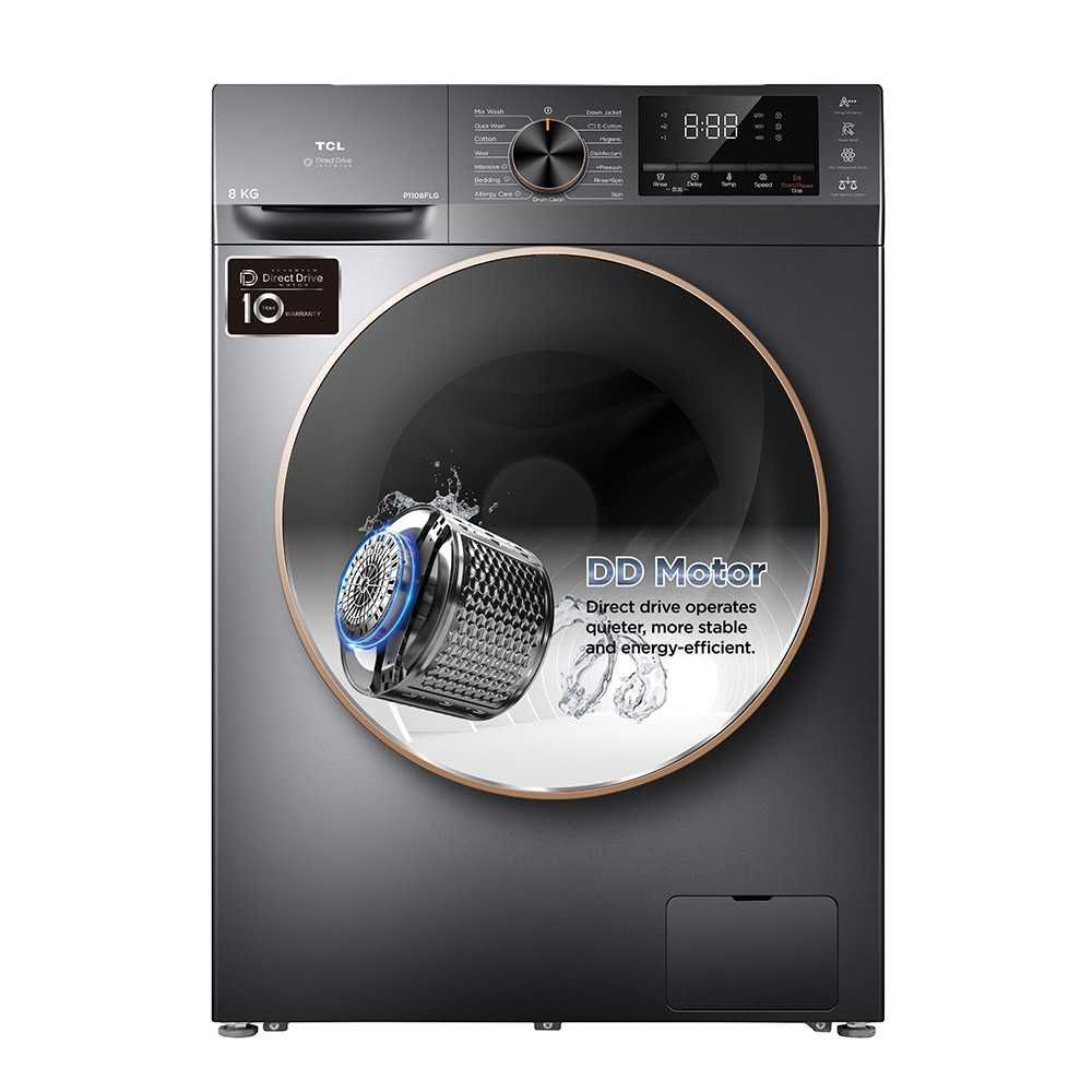 Стиральная машина TCL 8 кг Invertor Smart DD Motor P1108FLG