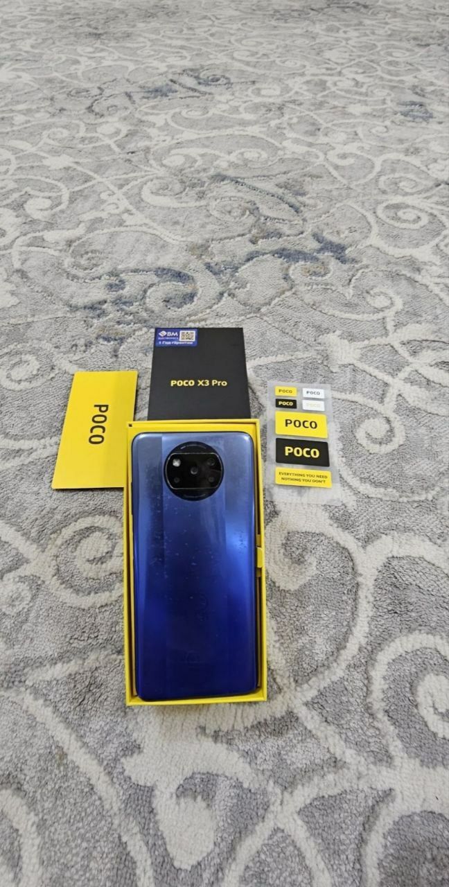 Poco X3 Pro Sotiladi Ram8+128GB Narxi 1mln850Ming kami bor