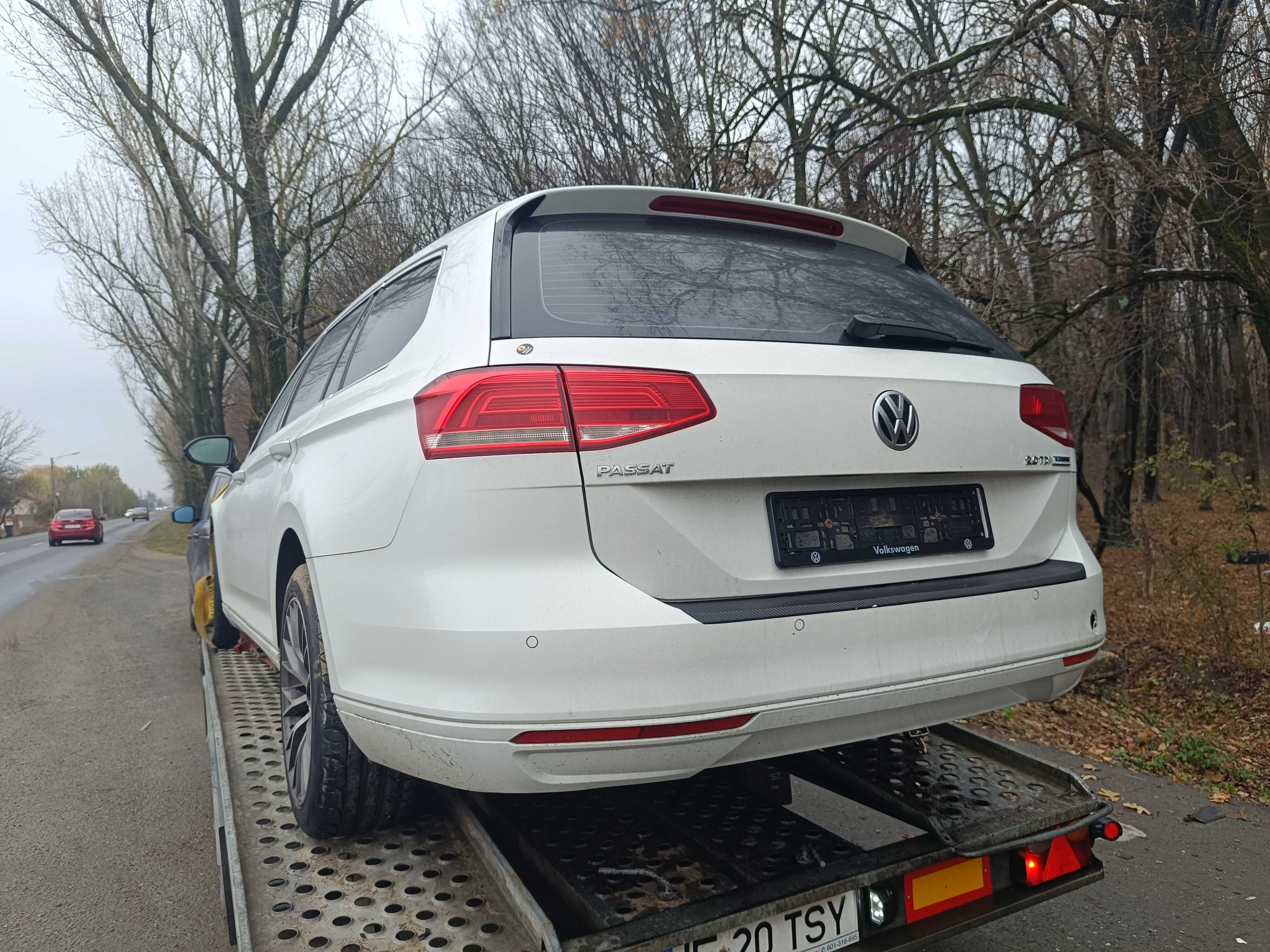 Hayon portbagaj complet Volkswagen Passat B8 break variant alb