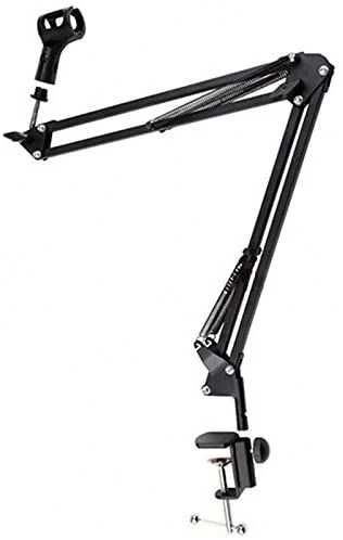 Brat flexibil microfon, Suport tip foarfeca, Prindere menghina birou