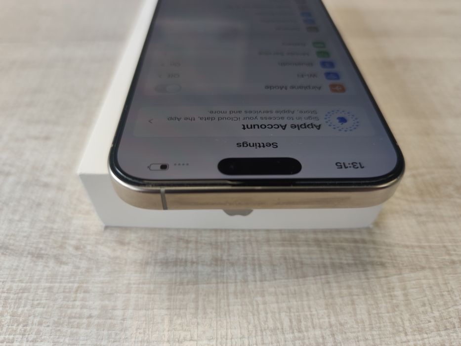КАТО НОВ iPhone 16 Pro Max 256GB Natural 1г. Гаранция Технополис!