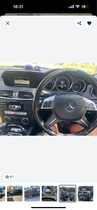 Mercedes c class w204 facelift-fara motor