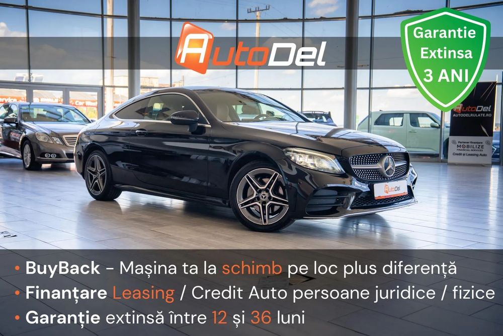 Mercedes-Benz C Coupe 220d "AMG Line" - Facelift / Posibilitate Leasing /