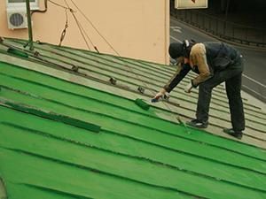 Покраска крыш заборов фасад дома любой сложности
