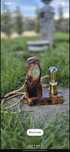 Lampă rustică din lemn și epoxid – Decor natural realizat manual