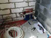 Отопление и сантехника теплый пол радиатор канализация монтаж чистка 1