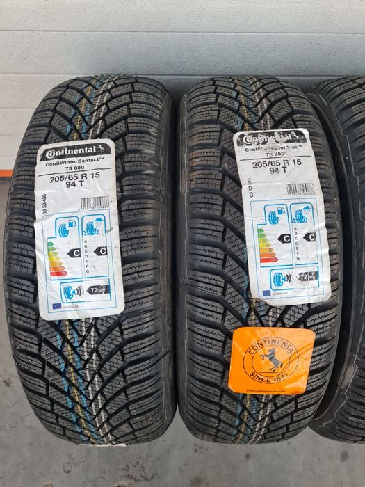 Нови зимни гуми 4 броя CONTINENTAL WinterContact TS850 205 65 R15