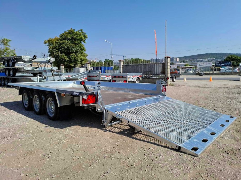 НОВО ремарке за строителна техника MARTZ BAU-3 400/3 3500kg