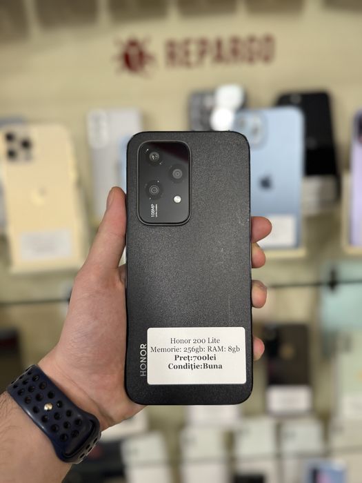 Honor 200 lite - 256gb - black