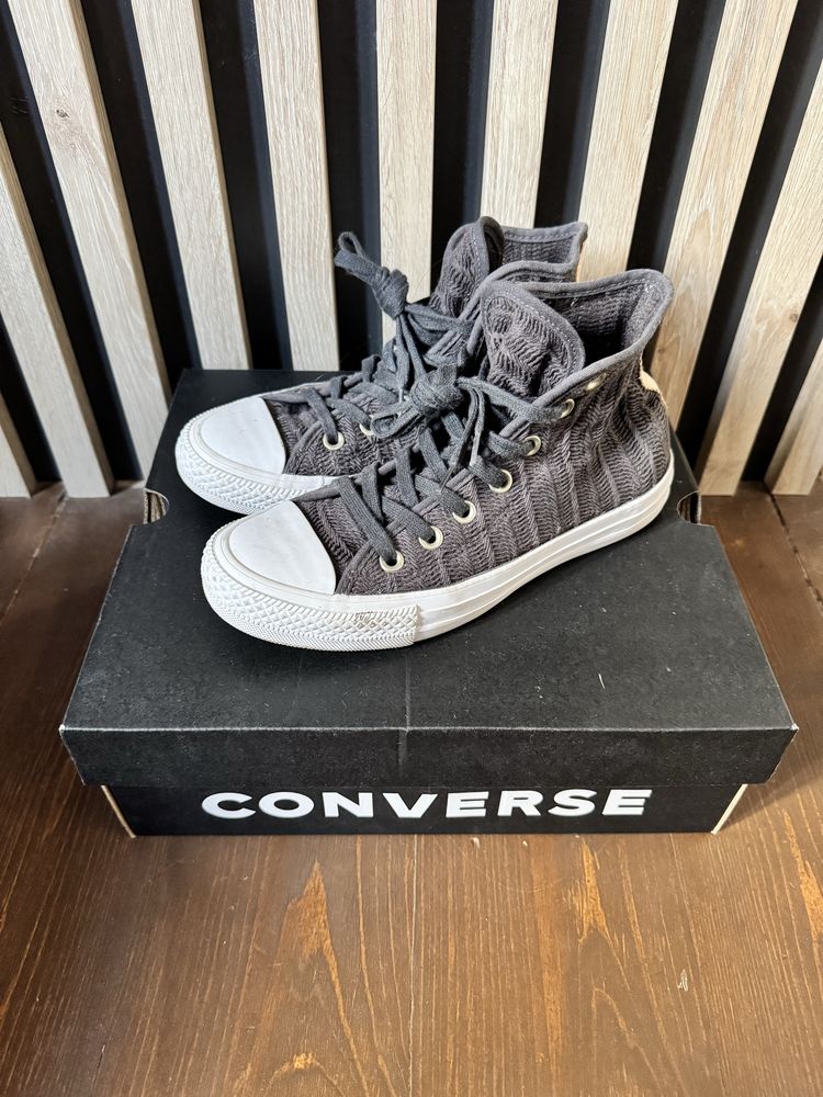Converse Womens CTAS Knit Hi Top Sneakers